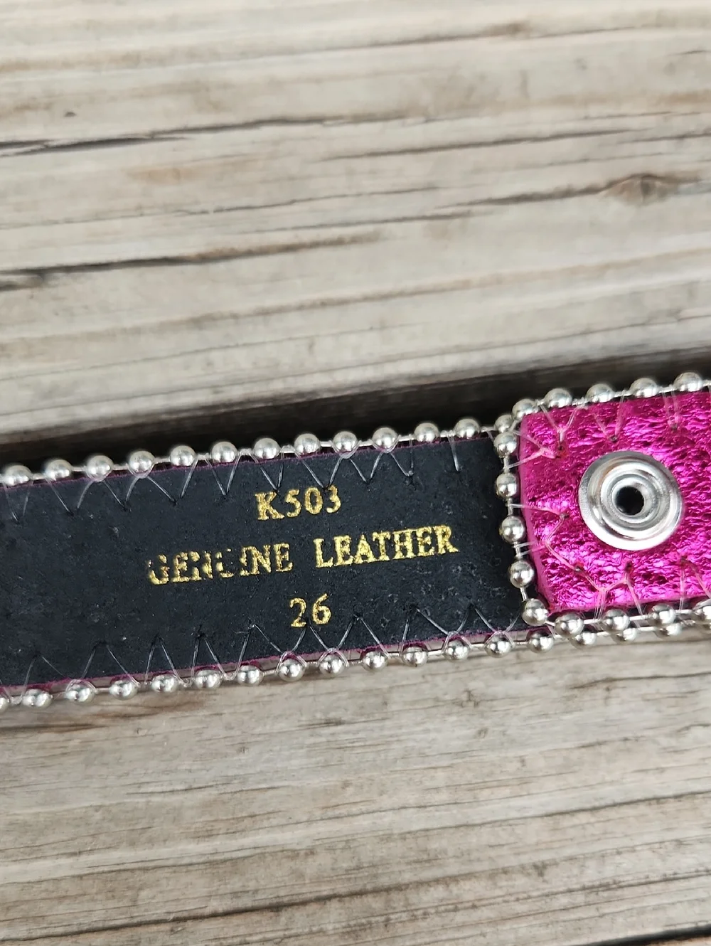 Shyanne Western Girls Pink Rhinestone Blingy Belt Heart Buckle Cowgirl Leather